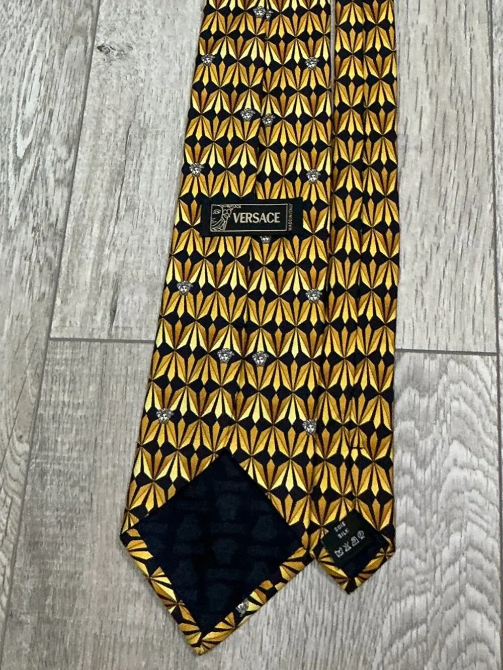 Versace striking silk